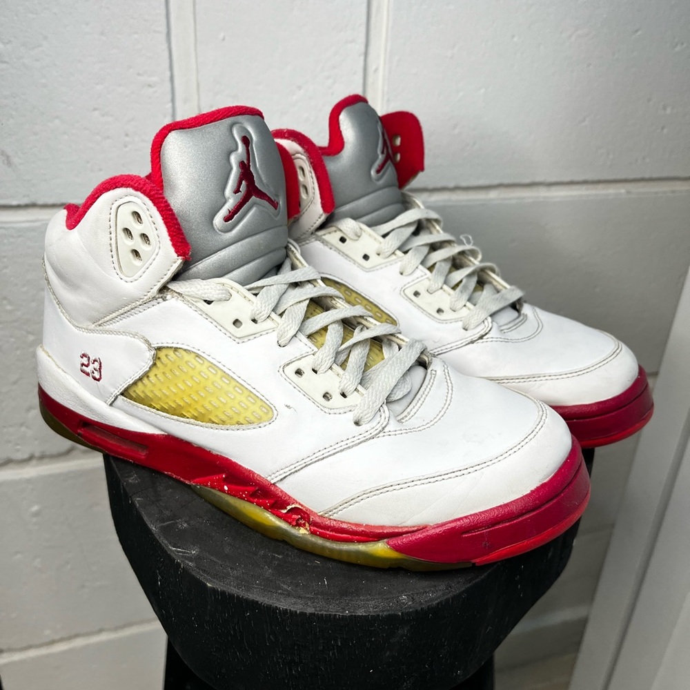 Vintage Air Jordan 5 Retro Scarlet Fire